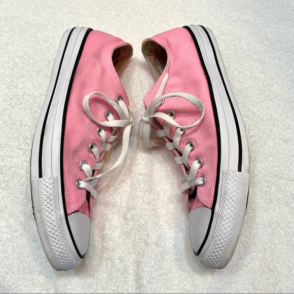 Converse All Star Low Top Light Pink Sneakers Womens Size 10 Mens Size 8 - Picture 3 of 10